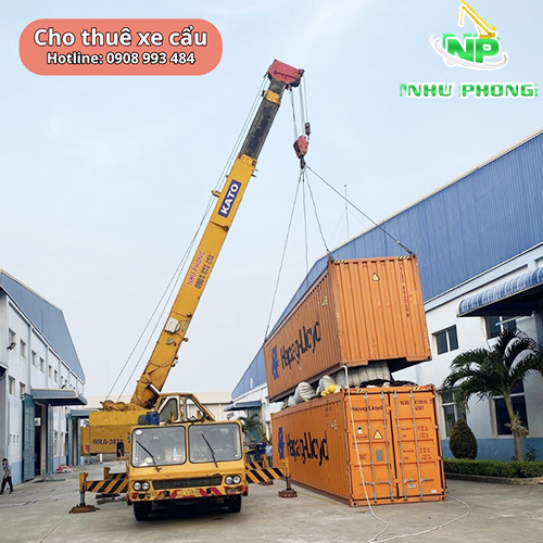 Cho thuê xe cẩu hàng hóa